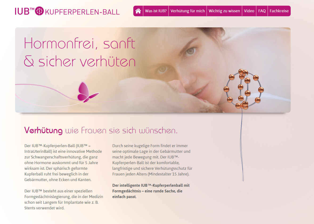 IUB Kupferperlenball